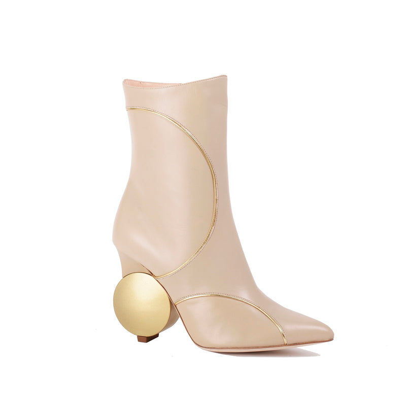 Julee Ankle Boot — Beige