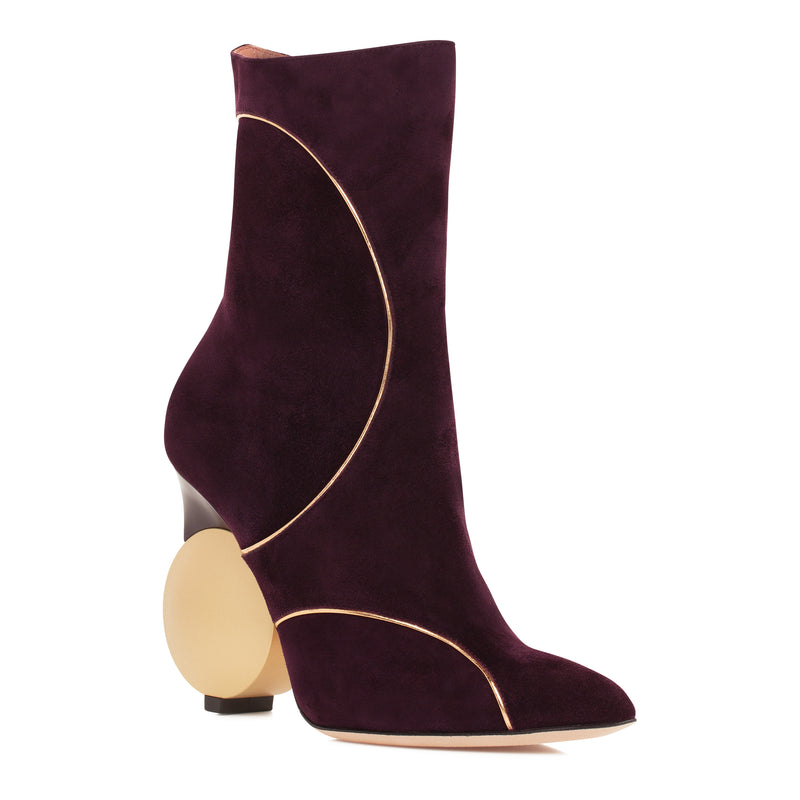 Julee Ankle Boot — Plum